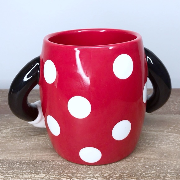 Minnie mouse red polka dot mug Disney - Picture 3 of 5